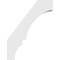 Ekena Millwork 4-in. W x 20-in. D x 26-in. H Balboa Architectural Grade PVC Knee Brace BRCP04X20X26BOA - alternate 5